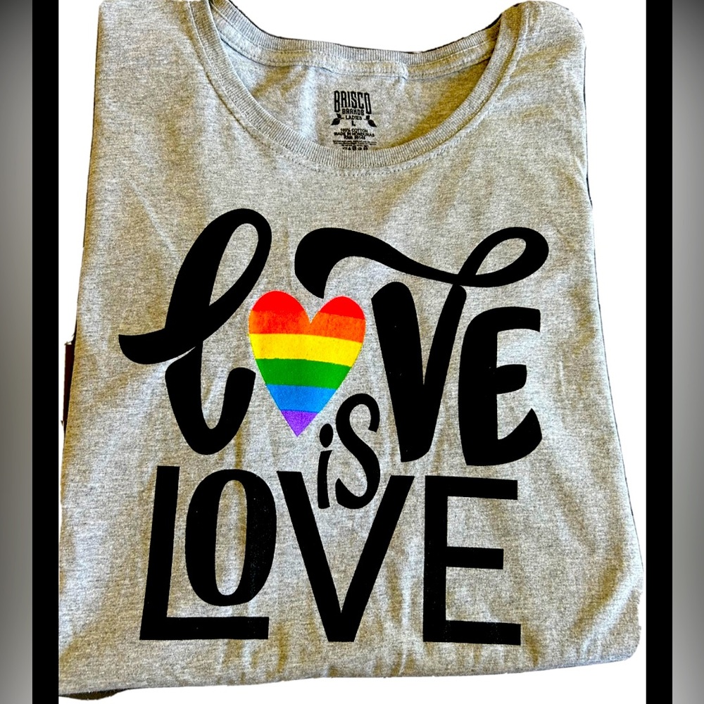 Women’s “Love is love” t-shirt